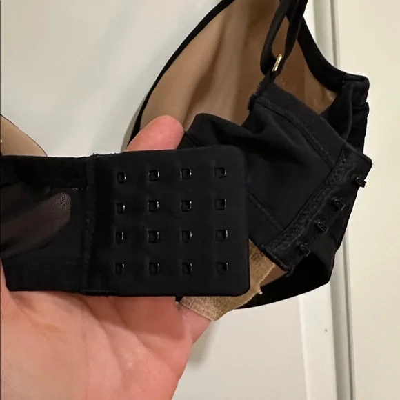 Soma Lightest Lift Perfect Coverage Bra 38DDD‎ Black Lace Underwire - Picture 13 of 16